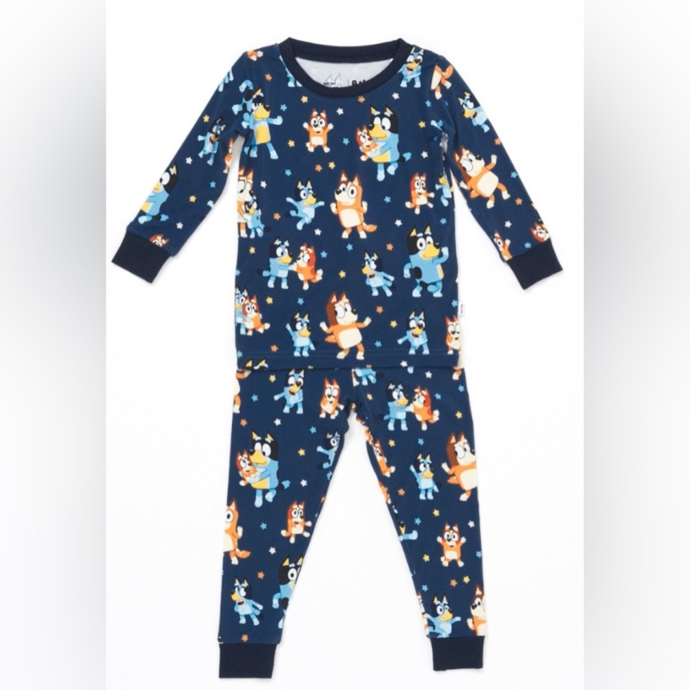 Little Sleepies Bluey Dance Long Sleeve 2pc